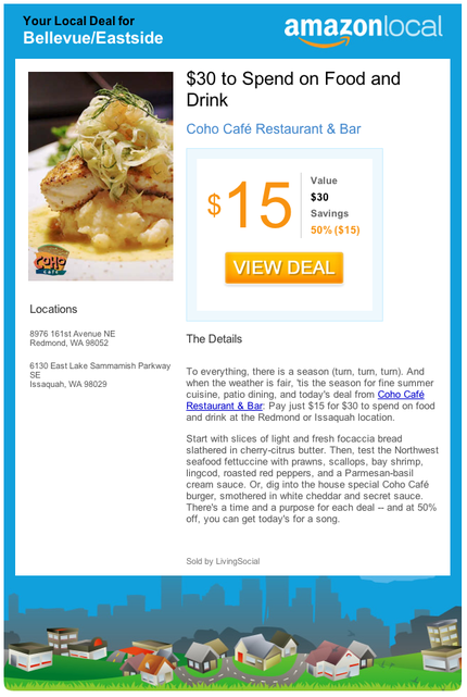 Groupon.com? No it is amazonl...