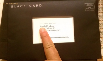 VISA BLACK CARD