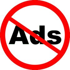 No advertisement on Bloguru