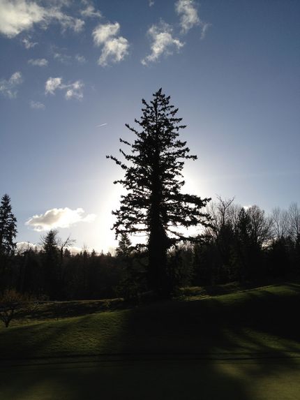 It was a beautiful clear day