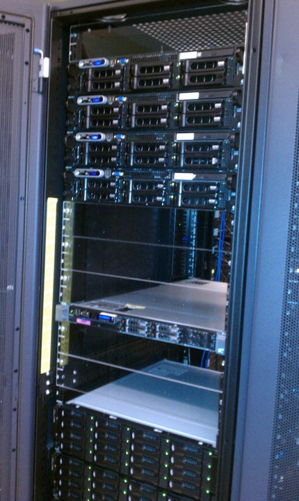 For better cooling of the serv...