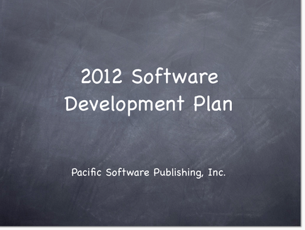 Software Development Plan for...