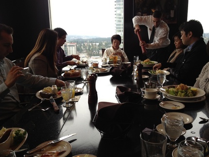 Company Lunch at Daniel's