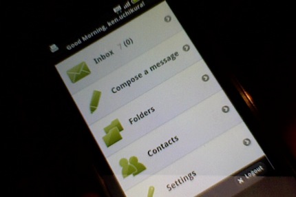 Mobile Web Mail