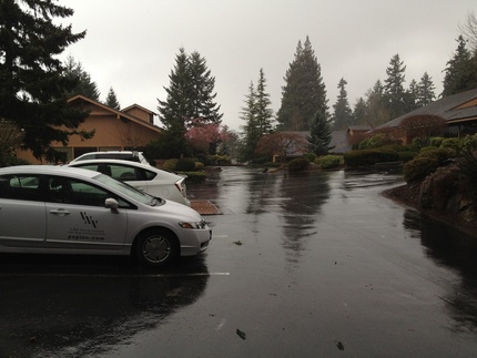 Wet Sunday in Bellevue