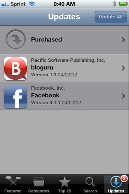 New Bloguru App for iOS