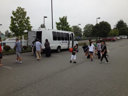 Kids are on their way back to...