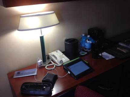 Second day with an iPad only ...