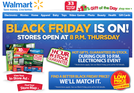 Black Friday Starts on Thursday