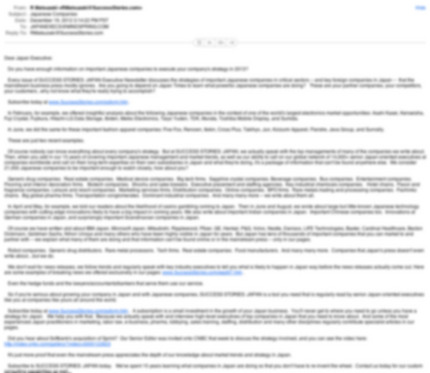 Long Email ...