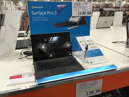 Surface Pro 3 at Costco
