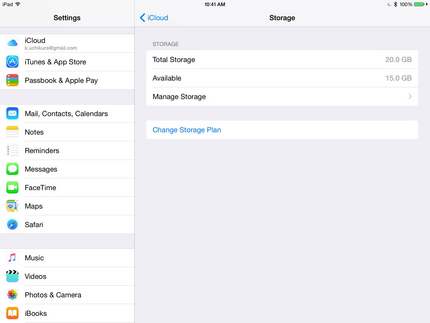 iCloud Storage