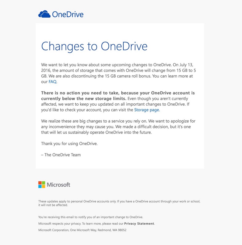 Microsoft Downgrade Announc...