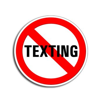 Do not Walk and Text!