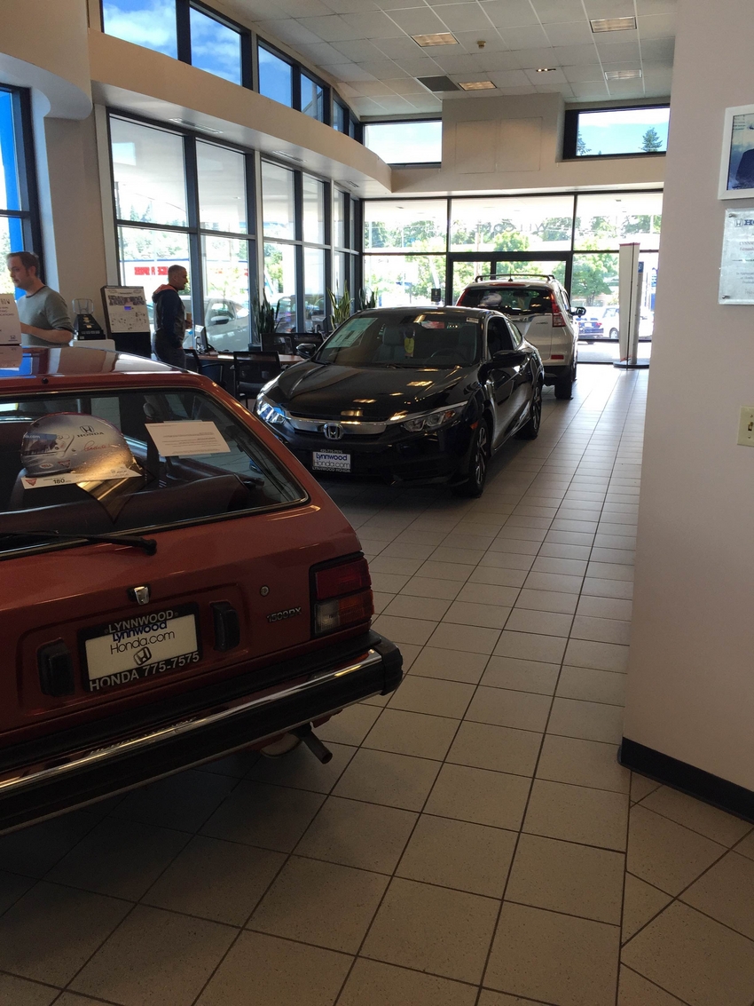 At Lynnwood Honda