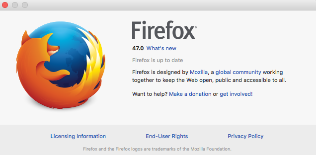 Firefox 47.0 is now available