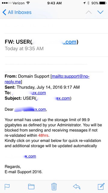 Phishing Mail