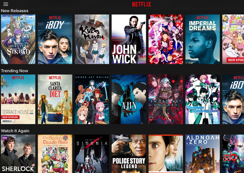 NETFLIX in Japan