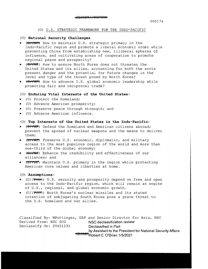 The United States Strategic Fr...