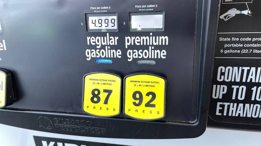 Gas Price was under $5.00
