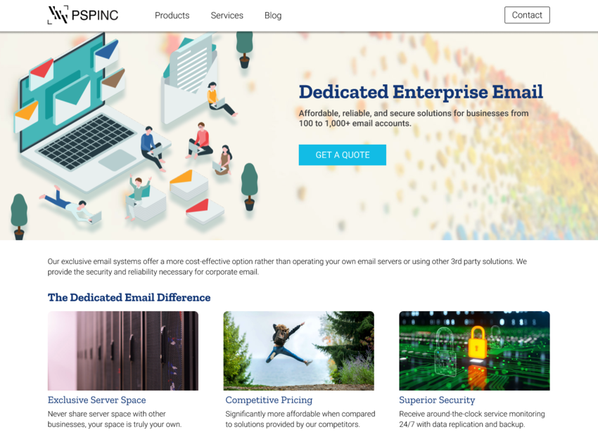 Dedicated Email Server for Co...