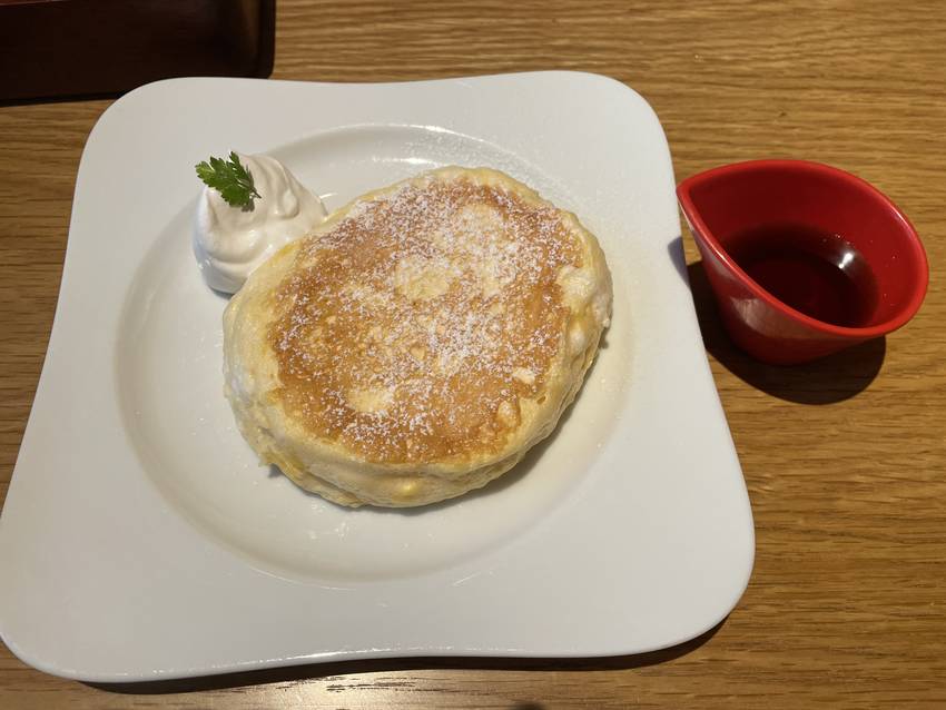 My first fluffy Pancake.