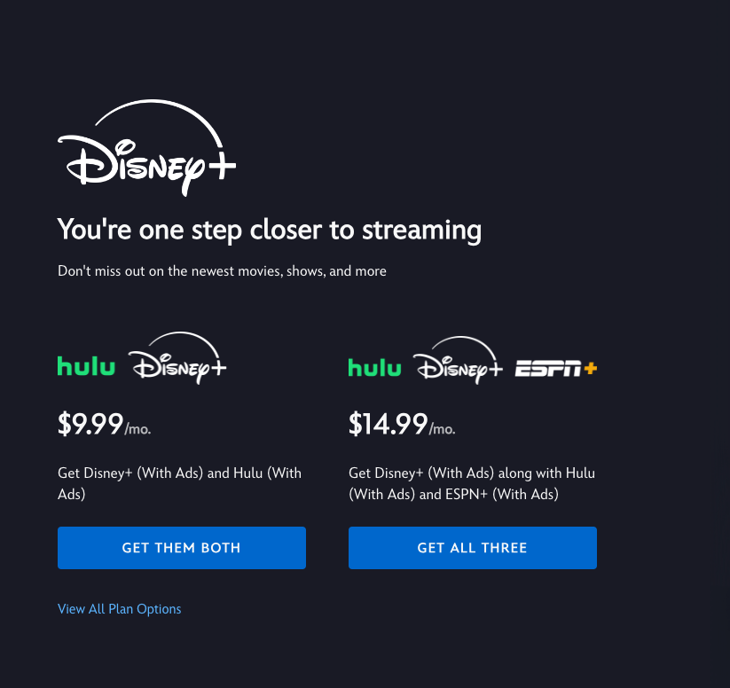 Disney + Pricing Difference Be...