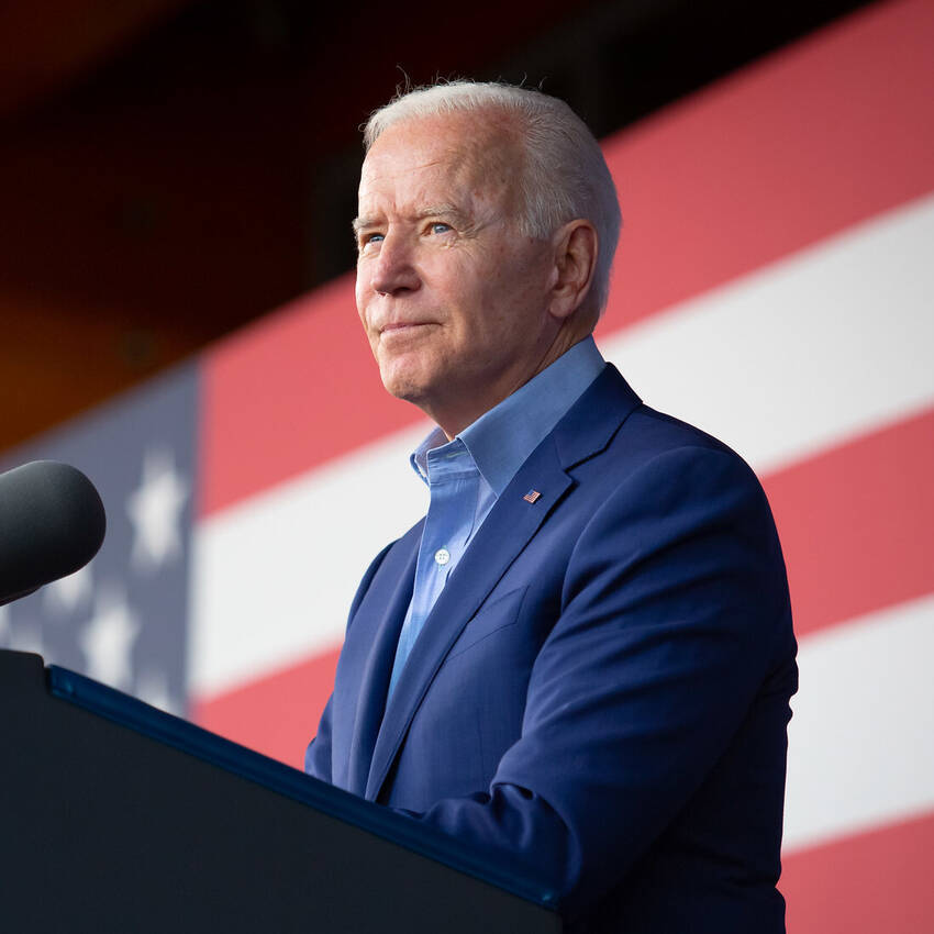 Text from, President Joe Biden...