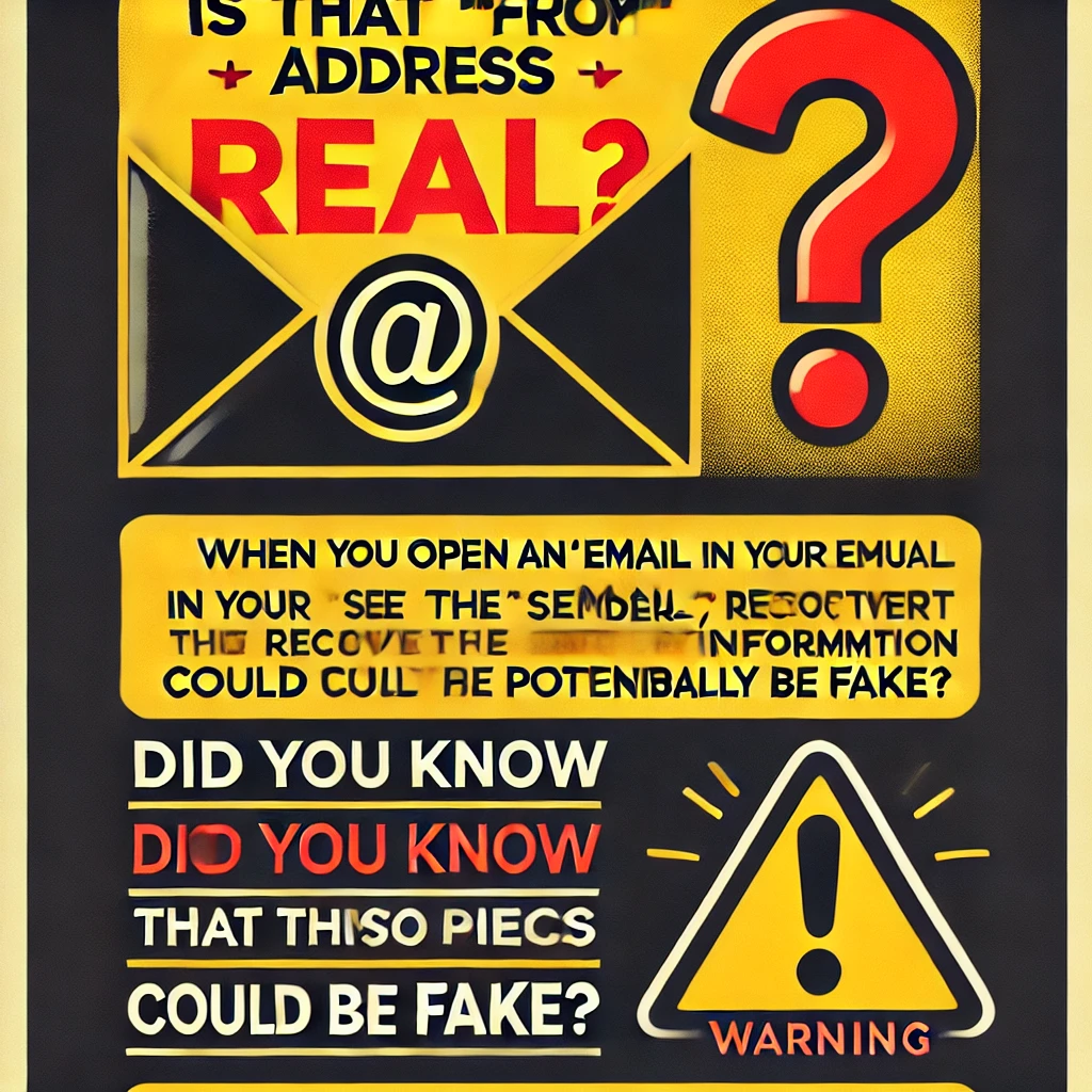 Is That "From" Address Real?