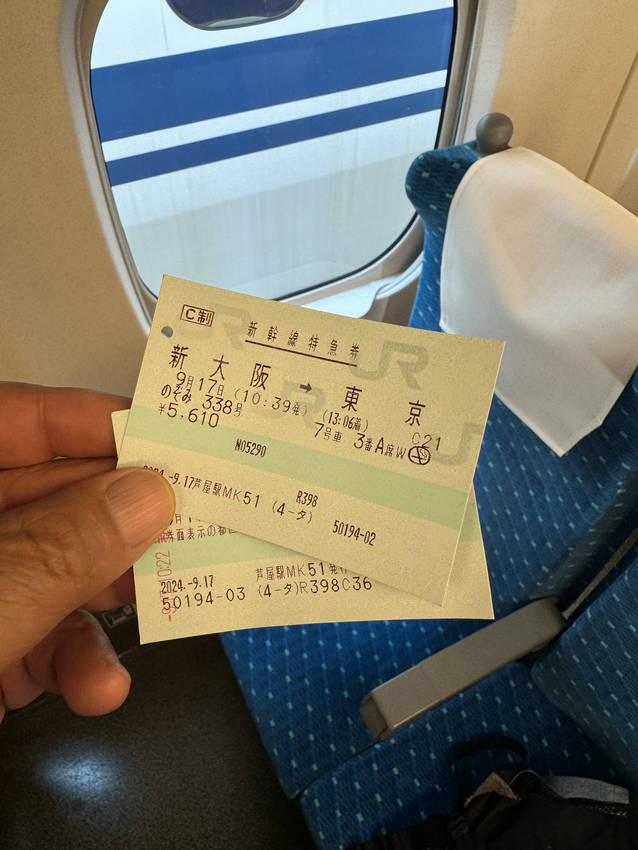 On my way to Tokyo