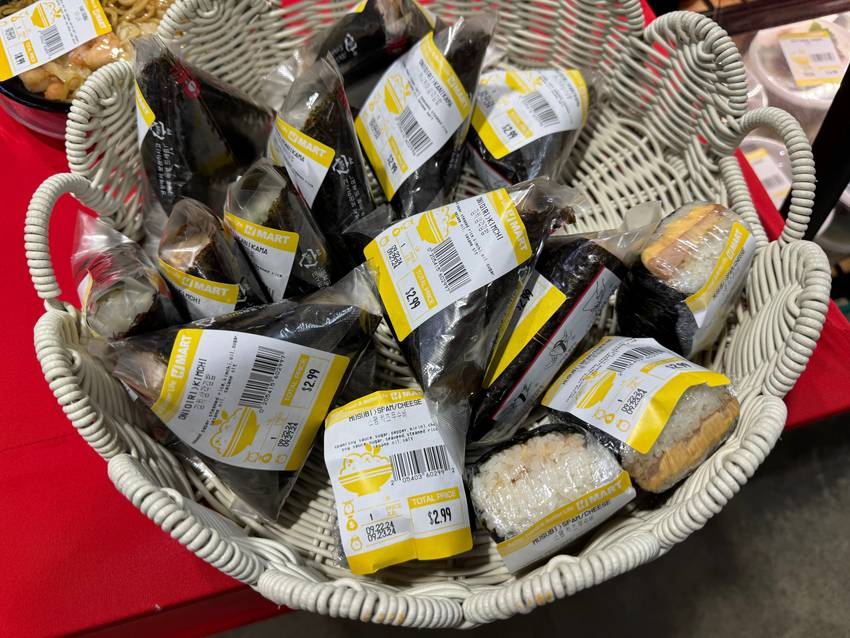 Onigiri (Rice Balls) at H-Mart ...