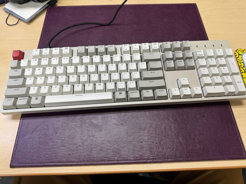 I bought new keyboard