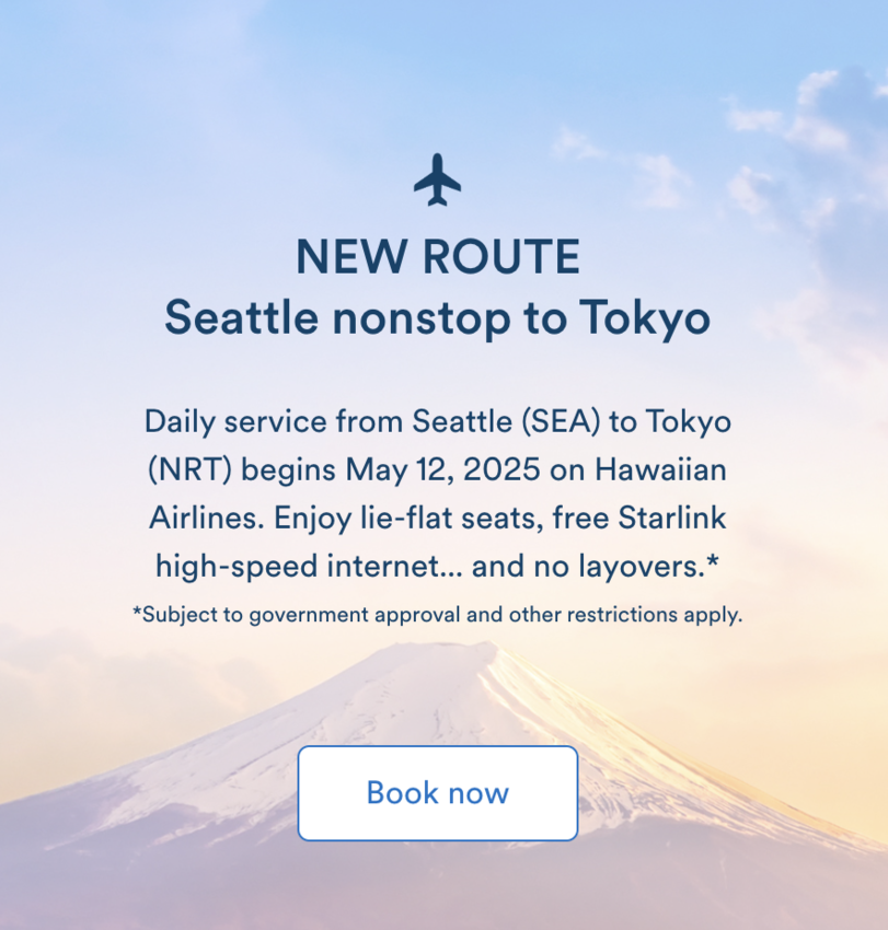 Alaska / Hawaiian Airlines Fr...