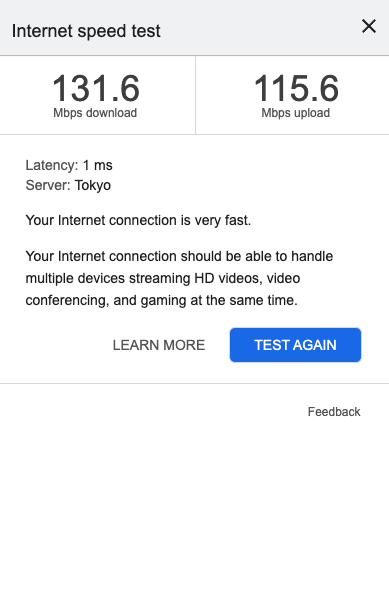 Internet Speed