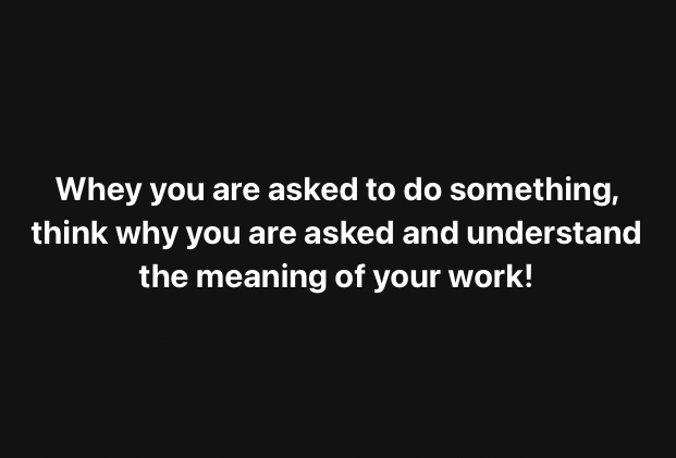 Your Work