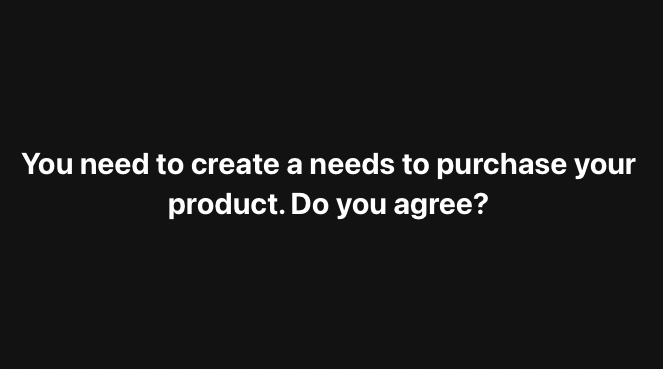 When you want to sell your pr...