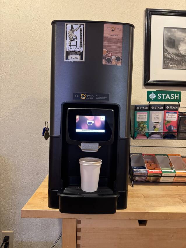 New Coffee Setup at PSPINC