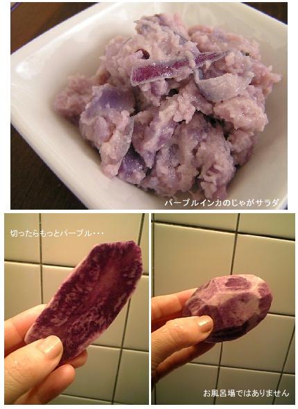 じゃが１　むらさき色の『ポテト...