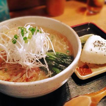 寒い日のラーメン
