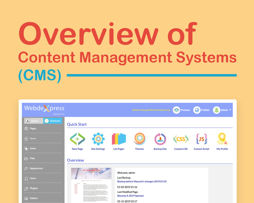 Overview of Content Manageme...
