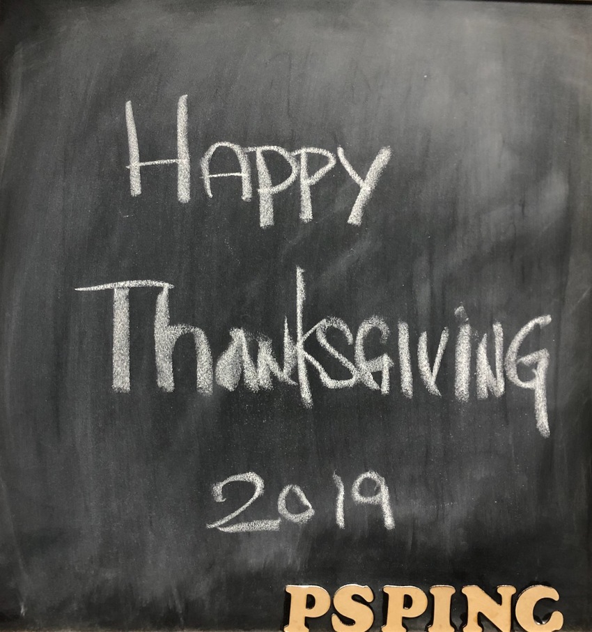 Happy Thanksgiving 2019