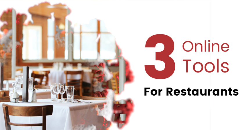 3 Online Tools for Restaurants...