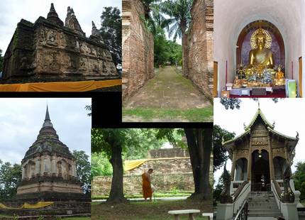 朝のWat Jed Yod ワ...
