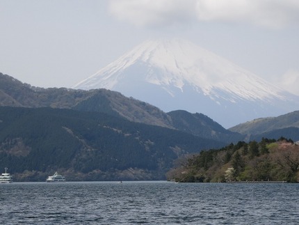 今日は富士山がうっすら見えまし...