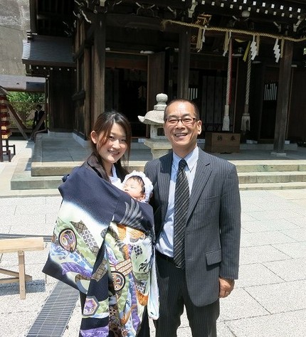 初孫のお宮参り