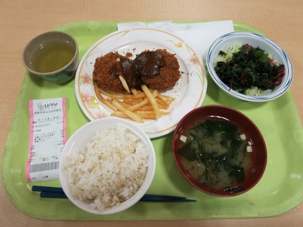 今日のランチは、クリームチーズ...
