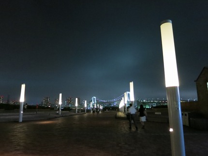 台場は綺麗ですね。