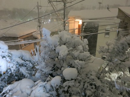 夜中の様子
