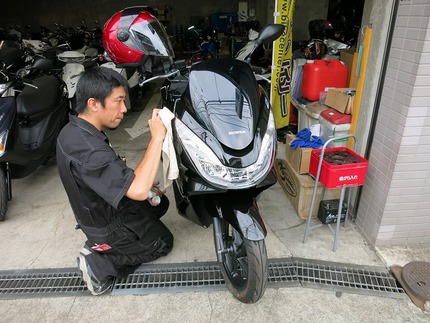 ベトナム仕様のPCX１５０が来...