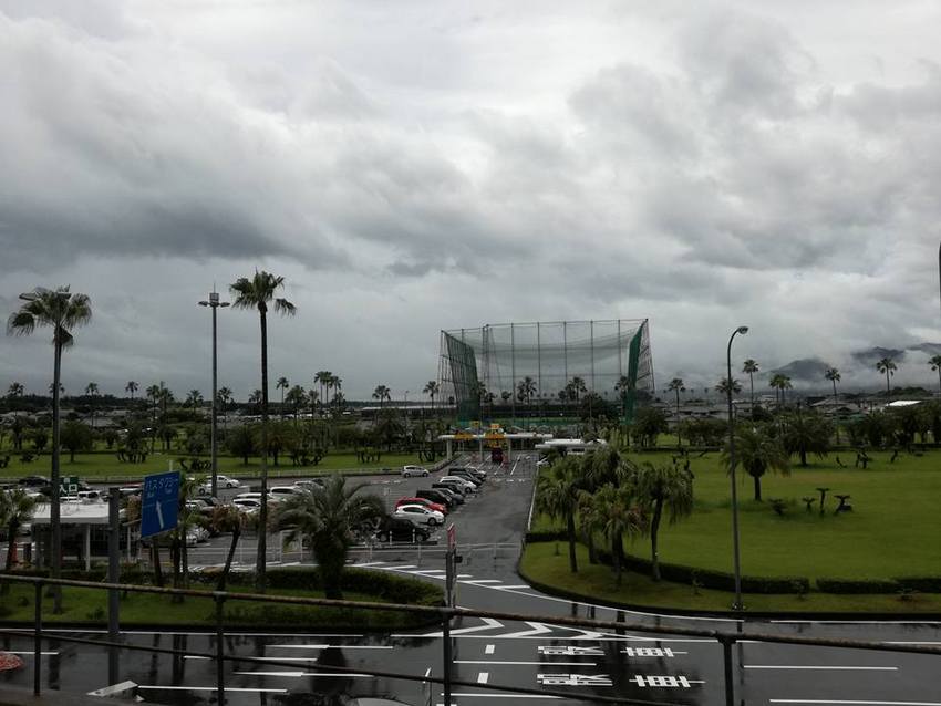 宮崎空港駅からの風景
